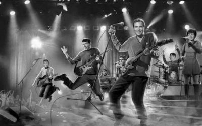 Star Trek Poster Black and White Mini Poster 11"x17"