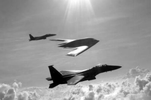 Stealth Bomber poster Black and White poster for sale cheap United States USA
