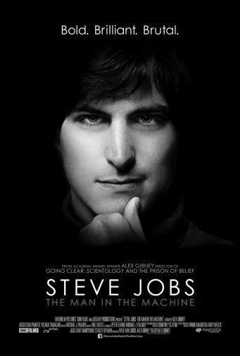 Steve Jobs black and white poster