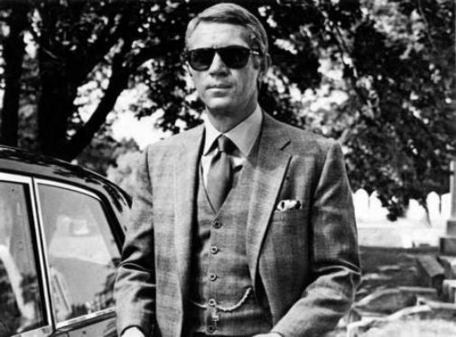 Steve Mcqueen poster Black and White poster for sale cheap United States USA