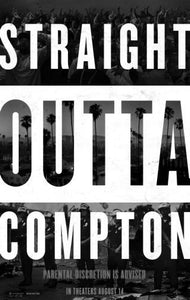 Straight Outta Compton Black and White poster for sale cheap United States USA