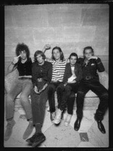 Strokes black and white poster