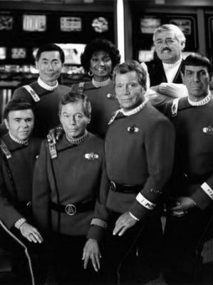 Star Trek Poster Black and White Mini Poster 11"x17"