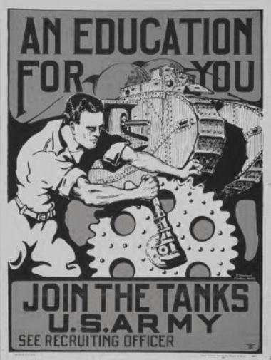 War Propaganda Poster Black and White Poster 27"x40" The Poster Depot