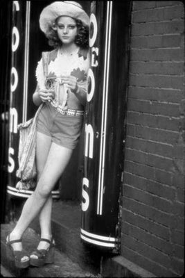 Taxi Driver black and white poster