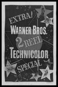 Technicolor black and white poster