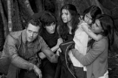 Terra Nova Poster Black and White Mini Poster 11"x17"