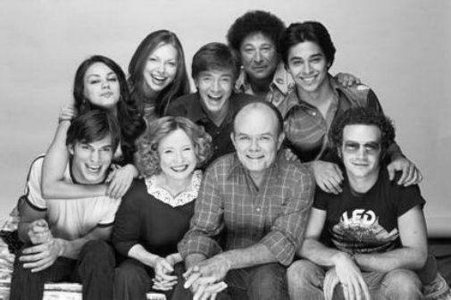 That 70S Show black and white poster