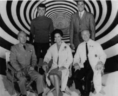 Time Tunnel Poster Black and White Mini Poster 11"x17"