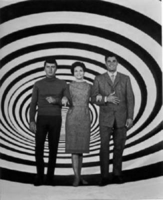 Time Tunnel Poster Black and White Poster 27"x40" The Poster Depot