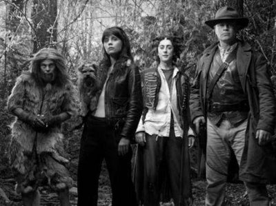 Tinman Metal Poster Wall Art 8in x 12in 12"x16" Black and White The Poster Depot