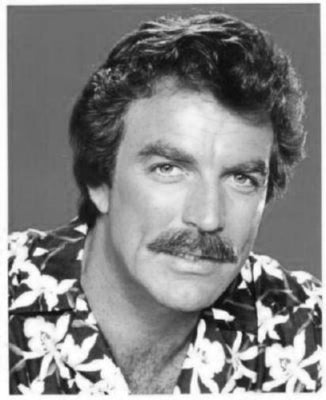 Tom Selleck Poster Black and White Poster On Sale United States
