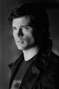 Tom Welling black and white poster