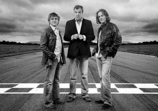 Top Gear poster Black and White poster| theposterdepot.com The Poster Depot