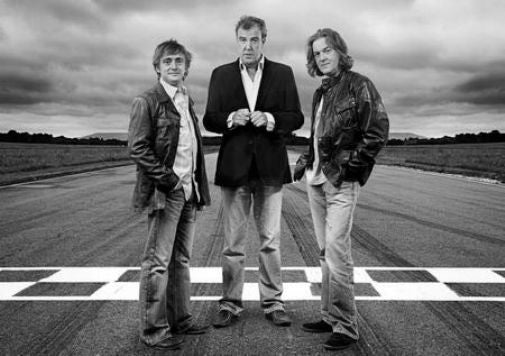 Top Gear Poster Black and White Mini Poster 11