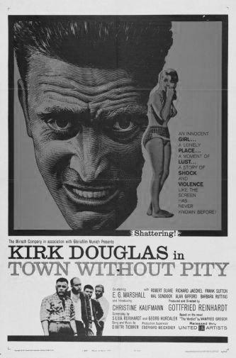 Town Without Pity black and white poster