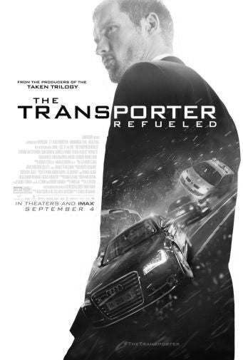 Transporter Refueled Black and White poster for sale cheap United States USA
