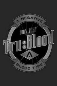 True Blood black and white poster