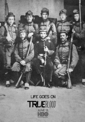 True Blood Poster Black and White Poster 27