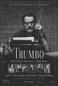 Trumbo black and white poster