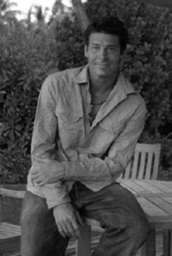 Ty Pennington black and white poster