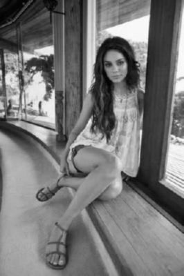 Vanessa Hudgens Poster Black and White Poster 24x36 The Poster Depot
