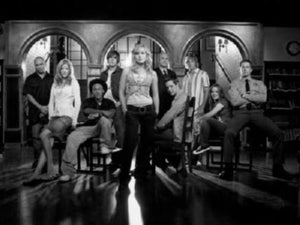 Veronica Mars black and white poster