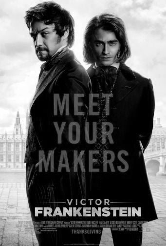 Victor Frankenstein Black and White Poster 24