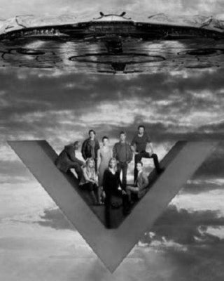V The Series Poster Black and White Poster 16x24 The Poster Depot