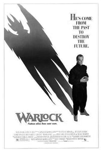 Warlock black and white poster