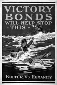 War Propaganda poster Black and White poster for sale cheap United States USA