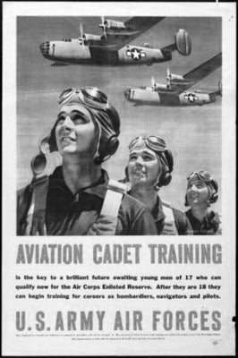 War Propaganda black and white poster