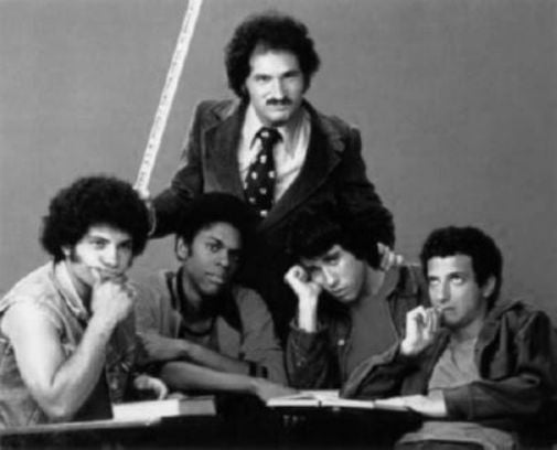 Welcome Back Kotter black and white poster