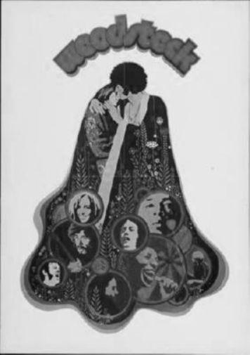 Woodstock black and white poster