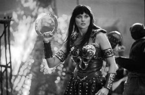 Xena Poster Black and White Mini Poster 11"x17"