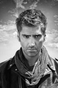 Alejandro Fernandez black and white poster