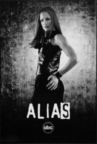 Alias black and white poster