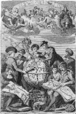 Antique Maps black and white poster