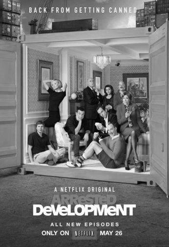 Arrested Development Poster Black and White Poster 27