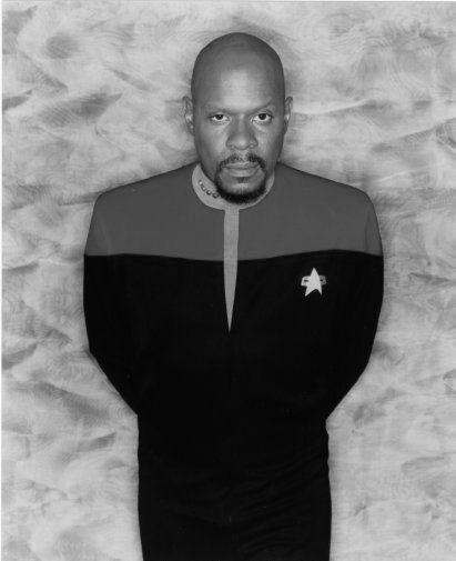 Avery Brooks black and white poster