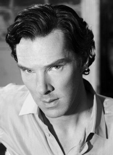 Benedict Cumberbatch black and white poster