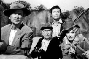 Beverly Hillbillies Poster Black and White Mini Poster 11"x17"