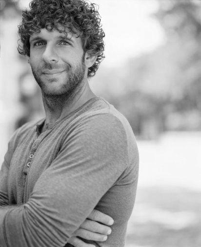 Billy Currington black and white poster