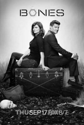 Bones Metal Poster Wall Art 8in x 12in 12"x16" Black and White The Poster Depot