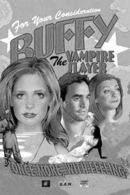 Buffy The Musical Black and White Metal Poster Choose Style The Poster Depot
