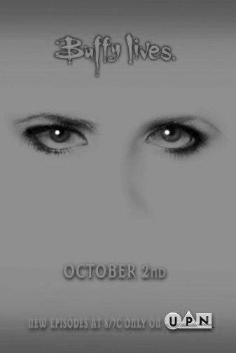 Buffy The Vampire Slayer poster Black and White poster for sale cheap United States USA