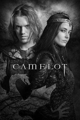 Camelot Black and White Metal Poster Choose Style The Poster Depot