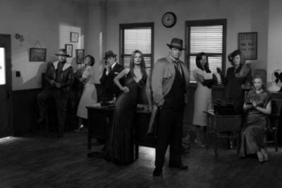 Castle Poster Black and White Mini Poster 11"x17" The Poster Depot