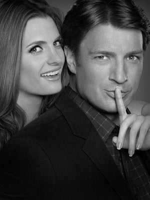 Castle Poster Black and White Mini Poster 11"x17"