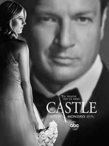 Castle black and white poster